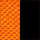 Ткань Черный / Оранжевый